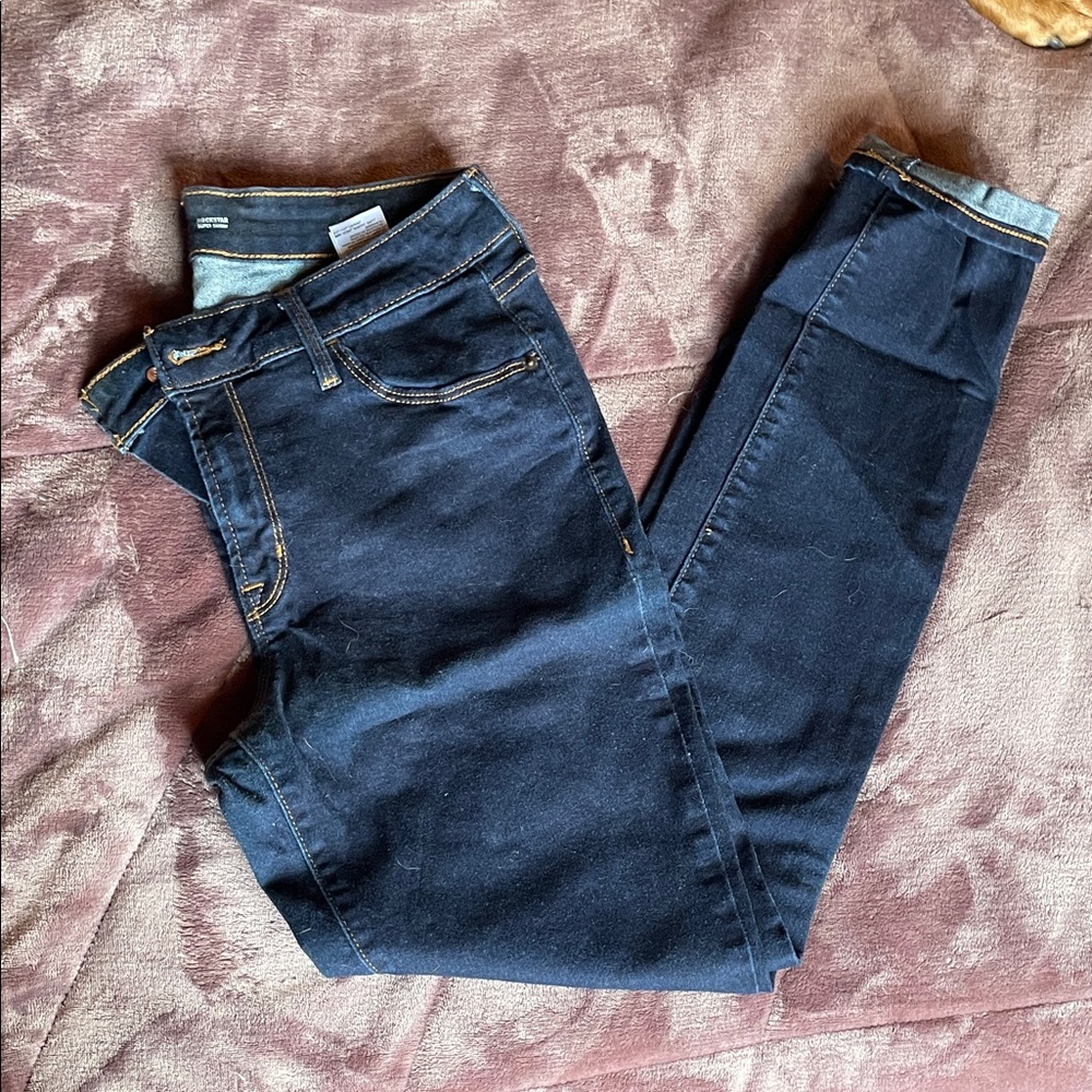 Old Navy Women's Dark Indigo Skinny Jeans